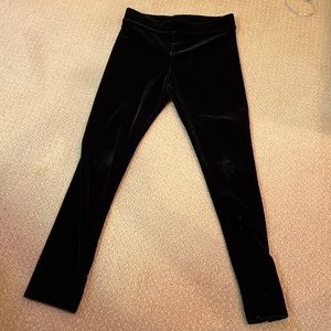 Velvet leggings
